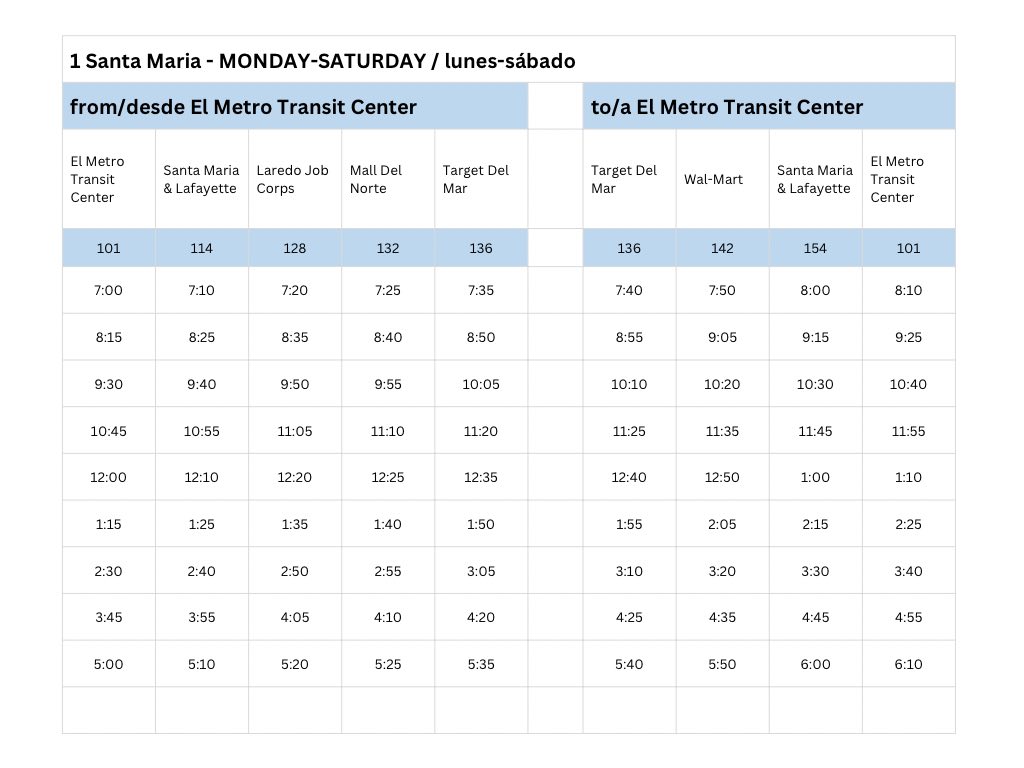 1-Santa-Maria-Monday-Saturday