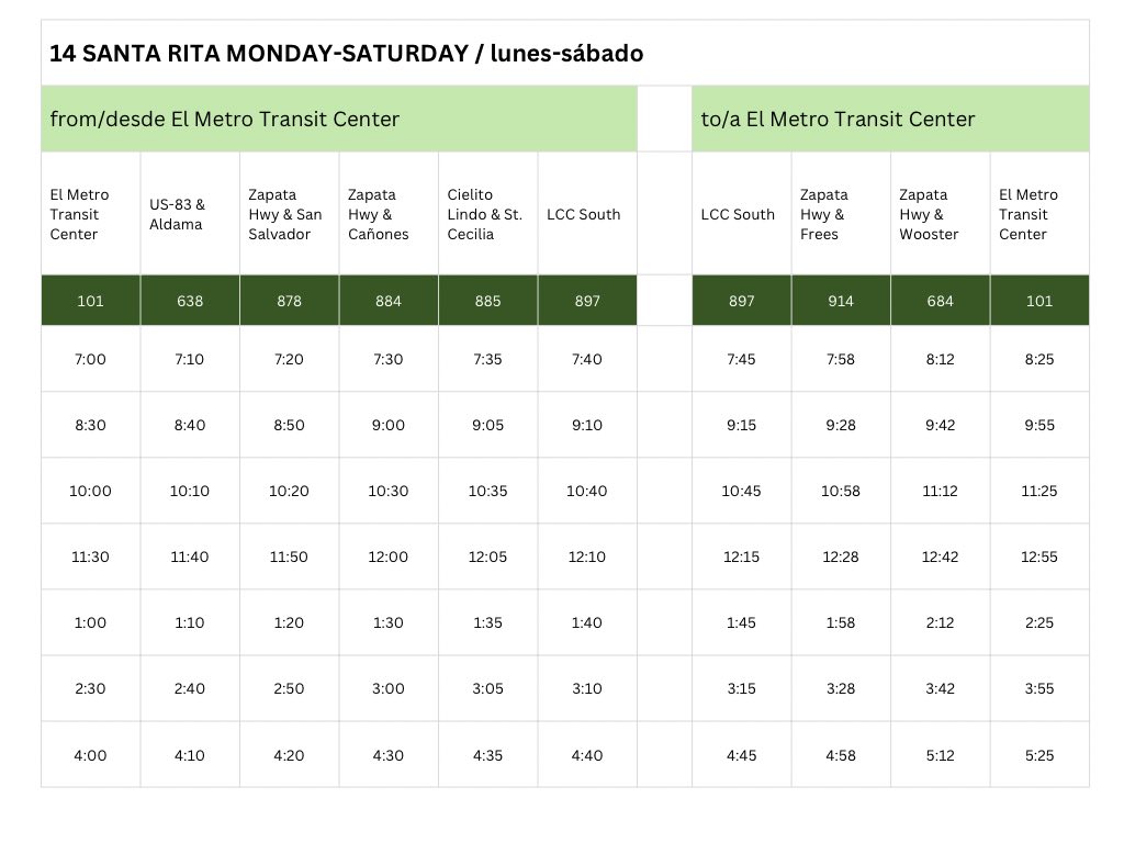 14-Santa-Rita-Monday-Saturday